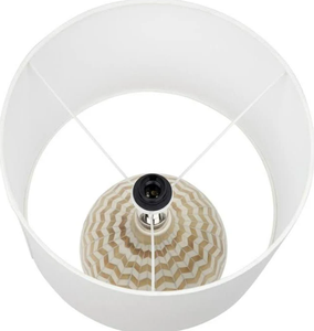 Lampes de table bohèmes en résine moderne avec motifs incrustés à la main, écologiques et durables, décoration intérieure pour Diwali - Product Image 4