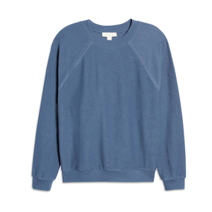 Sudadera Azul Marino para Mujer con Bloques de Color y Logotipo Personalizado, Novedad 2026, Venta al por Mayor, Servicio OEM, Diseño para Invierno - Product Image 1
