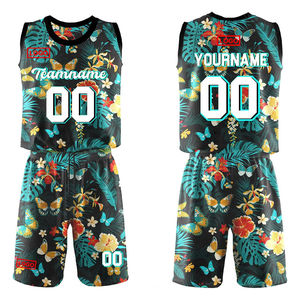 Men's Tropical Floral Print Shorts Elastic Waist Quick Dry Polyester Summer Swimwear Regular Fit Full Print Design - Product Image 1