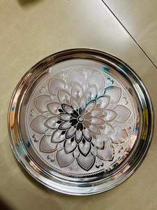 Plateau de service haut de gamme pour traiteur et événements, idéal pour la présentation en showroom, plateau de service pour fruits secs et sucreries - Product Image 2