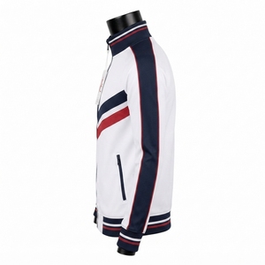 <b>Men</b> Lightweight <b>Track</b> <b>Jacket</b> Breathable Material Quick Dry Fabric Full Zip Design Elastic Cuffs Comfortable Athletic Fit Outdoor - Product Image 4