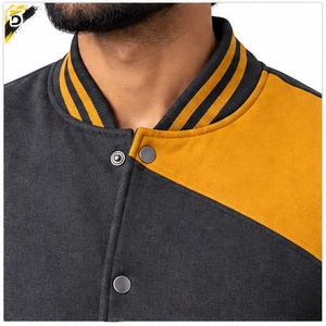 Veste varsity pour homme de haute qualité, dotée d'un tissu confortable, de coutures durables et d'un style moderne pour une mode décontractée et quotidienne. - Product Image 6