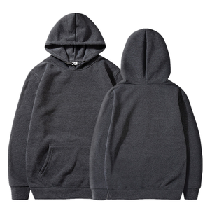 เสื้อฮู้ดผู้ชายสีล้วนมีฮู้ดใส่ได้ทั้งชายและหญิง - Product Image 1