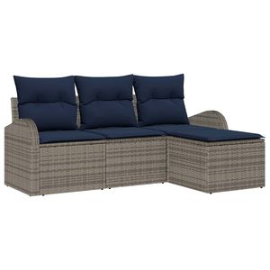 ชุดโซฟาสวนหวายโพลีสีเทา - Product Image 2