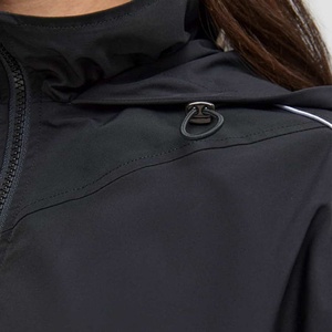 Chaqueta Deportiva Cortavientos para Mujer, Personalizada OEM, Cintura Elástica, Tejida, 100% Poliéster, para Otoño - Product Image 3