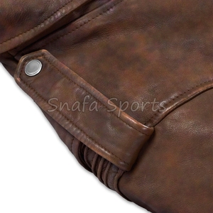 Chaquetas de cuero cómodas para hombre al por mayor, ropa casual de invierno, ropa de calle, las mejores chaquetas de cuero para hombre - Product Image 6