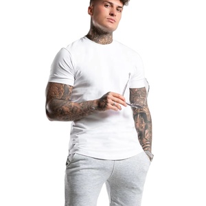 เสื้อยืดสตรีทแวร์ทรงปกติสำหรับผู้ชาย ผ้าแคนวาสหนา 100% คอตตอน ป้องกันรอยยับ แห้งเร็ว ระบายอากาศได้ดี 150gsm ไซส์ใหญ่ - Product Image 2