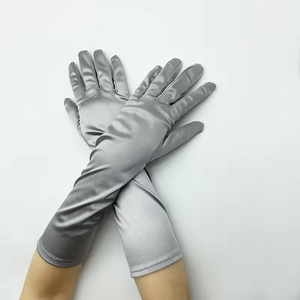 Guantes de moda para mujer, informales, para uso diario, invierno, fiesta al aire libre, largos, negros, blancos, de cuero, con pantalla táctil, cómodos, cálidos, para ópera, con dedos completos - Product Image 3