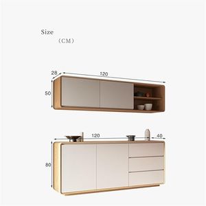 Armoire de rangement moderne pour petits espaces - Product Image 3