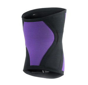 Genouillère de compression en néoprène violet pour le sport et le fitness, unisexe, respirante, à enfiler - Product Image 6