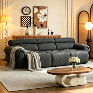 Divano Letto Elettrico di Lusso Moderno Multifunzionale in Tessuto Chenille con Reclinazione Intelligente <span class=keywords><strong>per</strong></span> Soggiorno - Product Image 3