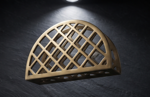 <b>Gold</b> Napkin Holder Heavy Metal Stand Texture Casting <b>Kitchen</b> Dining Tableware Decor <b>Accessory</b> Item Stock - Product Image 4