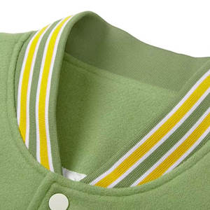 High Quality for PAK INDUSTRY Men's <b>Slim</b>-<b>Fit</b> Winter Varsity <b>Jacket</b> 100% Wool Waterproof Breathable College Fashion Design - Product Image 3