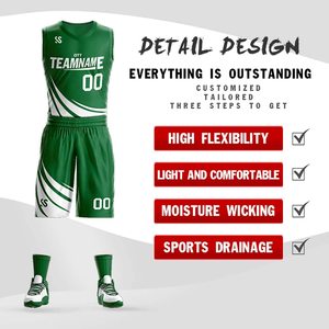 Basketball Uniform <b>Set</b> Plus Size Printed Custom Logo Breathable Mesh Lightweight Fabric Performance High Quality Basketball Kit - Product Image 2