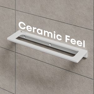 Porte-serviettes mural haut de gamme pour hôtel avec rail intégré, finition chromée, pour l'hôtellerie et les établissements professionnels - Product Image 3