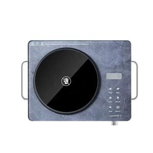Cuisinière à induction portable étanche 2200W à brûleur unique avec plaque céramique robuste, 8 niveaux, pour usage extérieur et domestique - Vente en gros - Product Image 2