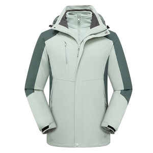 Chaqueta Táctica de Invierno Unisex con Capucha, Diseño de Camuflaje, Impermeable, Cortavientos, Transpirable, con Cremallera y Estampado de Animales - Product Image 1