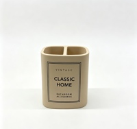 JUEHENG Accessoires de salle de bain classiques les plus vendus, en résine beige, pour la maison, pour une utilisation en salle de bain