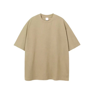 T-shirt décontracté pour homme, coupe ajustée, logo personnalisé, tissu jersey, impression numérique, 100% coton, séchage rapide, poids lourd 300g - Product Image 2