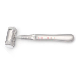 Premium Quality German Stainless Steel Manual Mead Mallet Orthopedic Hammer Durable Plastic Head for Hard <b>Bone</b> Lifting <b>Surgical</b> - Product Image 1