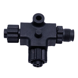 m12 connector 5 pin male straight overmolded - Product Image 4