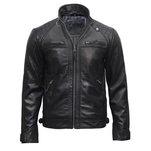 Chaqueta de cuero para motocicleta para hombre, nueva llegada, para motociclismo y carreras, precio de fábrica, precio razonable, chaquetas de cuero. - Product Image 1