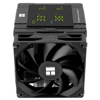 Refroidisseur d'air pour processeur Thermalright Peerless Assassin 120 DIGITAL BLACK, tour de 162 mm, écran de température en temps réel