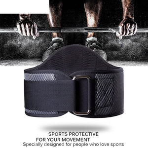 High Quality Customizable Neoprene Weight Lifting Belt Heavy Duty Gym <b>Back</b> <b>Support</b> Non-Slip Adjustable Unisex Custom Logo - Product Image 3