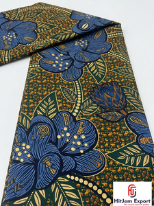 Tissu en coton imprimé africain Ankara, motifs vibrants, pour projets de couture, approvisionnement en gros, Tanzanie - Product Image 3