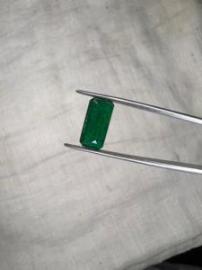 Émeraude naturelle zambienne de 3,01 carats, taille octogonale SAKOTA, pierre précieuse verte lâche, émeraude de qualité supérieure pour la vente en gros de bijoux - Product Image 2