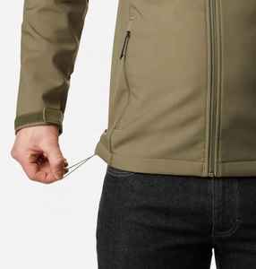 Chaquetas Softshell Deportivas para Exteriores, Transpirables, de Secado Rápido, Resistentes al Viento, para Hombre, con Logotipo de Marca Personalizado - Product Image 5