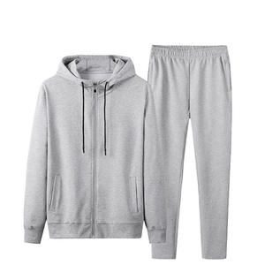 Ensemble de survêtement de sport pour hommes en polyester et élasthanne, pour la gym et le fitness, commande en gros - Product Image 2
