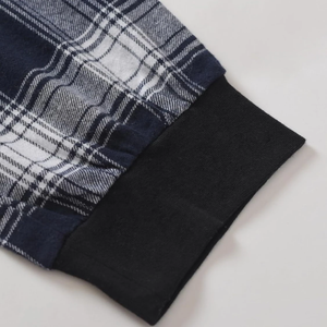 OEM Flannel trouser Custom Production of <b>Mens</b> <b>Pants</b> Fashionable Flannel Plaid <b>Pants</b> Casual Trousers for <b>Men</b> - Product Image 4