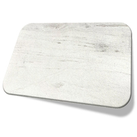 Plaque de marbre blanc antique de luxe Flatstone Designs, motif pierre naturelle, revêtement imperméable pour salle de bain, escalier, salle à manger, villa