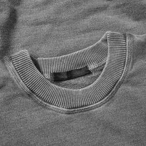 Sweat-shirts d'hiver pour hommes, effet délavé, 100% coton, poids lourd 380G, style appliqué, haute qualité, prix abordable, OEM - Product Image 6