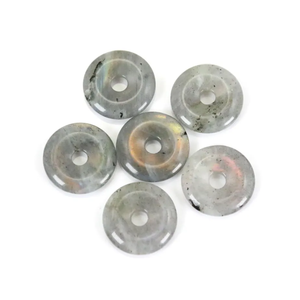 Donuts en Cristal Naturel : Labradorite, Agate et autres Pierres Précieuses pour la Guérison et le Reiki - Product Image 6
