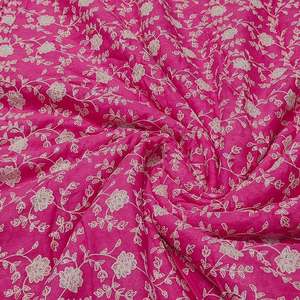 Malty embroidery fabric textile fabrics lace fabric organza fabric for fashion brands apparel sourcing wholesale bulk export buy - Product Image 2