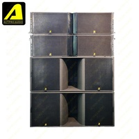 ACTPRO AUDIO Sistema de Sonido Line Array de Tres Vías con Dos Subwoofers de 12 Pulgadas K2+KS28, Equipo de Audio Profesional para Escenarios, Alta Potencia, Activo, para Exteriores