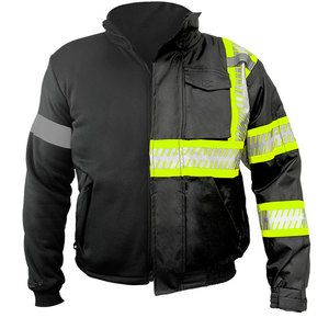 Chaqueta de Seguridad Reflectante Impermeable al Por Mayor a Bajo Precio, Opción de Logotipo Personalizado, Poliéster para Hombres y Mujeres - Product Image 2