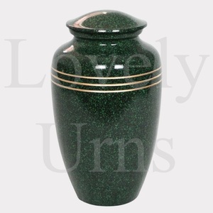 Urne funéraire galaxie émeraude pour adulte, taille moyenne, récipient commémoratif pour cendres, design cosmique décoratif - Product Image 2