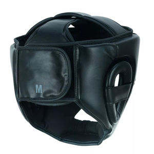 Protège-tête de boxe professionnel unisexe, double anneau, double protection robuste en cuir et EVA, service OEM en gros, qualité élégante - Product Image 2