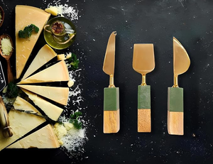 Wood handled <b>cheese</b> <b>knife</b> Durable stainless steel Food contact <b>cheese</b> <b>knife</b> Stainless steel <b>cheese</b> <b>knife</b> <b>set</b> - Product Image 5