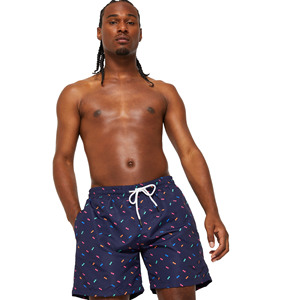 Shorts Casuales de Cintura Media para Hombre, Ecológicos, de Secado Rápido, Transpirables, Impermeables, con Cierre de Cordón, 100% - Product Image 3