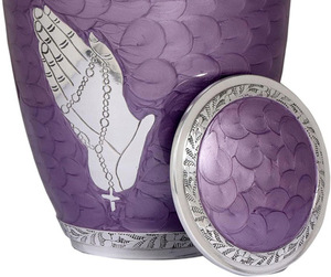 Urnes funéraires modernes faites à la main pour adultes, vente en gros, urnes commémoratives décoratives unisexes - Product Image 6