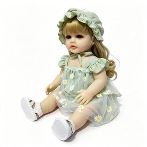 Poupée bébé réaliste en silicone personnalisée, poupée reborn en vinyle corps entier, poupée bébé fille nouveau-né réaliste - Product Image 5