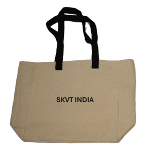 Custom Eco-Friendly 100% Cotton Tote <b>Bag</b> <b>Large</b> Sturdy Reusable Grocery Shopping <b>Bag</b> Top Handled for <b>Beach</b> Carrying <b>Large</b> - Product Image 5