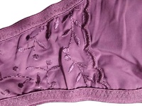 Nouvel Arrivage Culotte de Bikini Femme Sexy Taille Basse en Dentelle Léopard Broderie Pailletée Soie Tricotée Personnalisable Anti-Statique