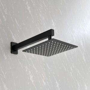 Sistema Doccia a Pioggia da 12 Pollici con Montaggio a Parete per Set di Accessori da Bagno - Product Image 5