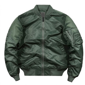 <b>Light</b> <b>Weight</b> Zipper Closure Men Varsity <b>Jackets</b> Custom Embroidery Logo Men Varsity <b>Jackets</b> Low Moq Men Varsity <b>Jackets</b> - Product Image 1