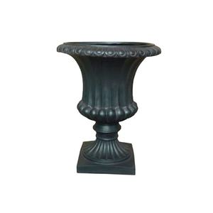 Vente directe usine – Pots de fleurs décoratifs modernes et minimalistes en fibre de verre, forme ondulée – Écologiques, légers et durables (peinture poudrée) - Product Image 2
